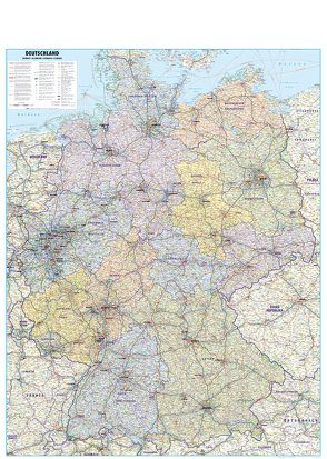 Straßenkarte Deutschland 1:700.000 von garant Verlag GmbH