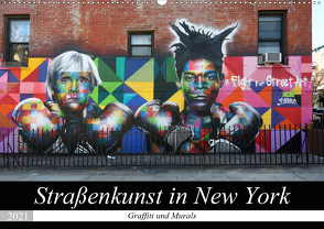 Straßenkunst in New York – Graffiti und Murals (Wandkalender 2021 DIN A2 quer) von gro