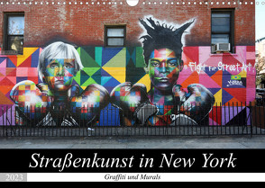 Straßenkunst in New York – Graffiti und Murals (Wandkalender 2023 DIN A3 quer) von gro