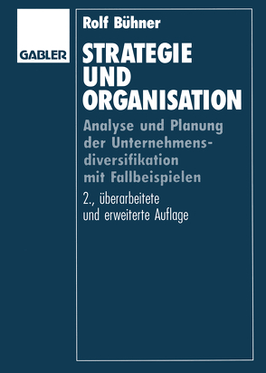 Strategie und Organisation von Bühner,  Rolf