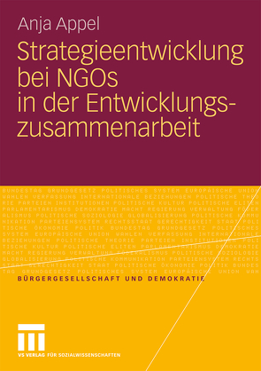 Strategieentwicklung bei NGOs in der Entwicklungszusammenarbeit von Appel,  Anja