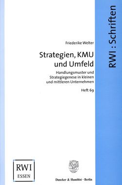 Strategien, KMU und Umfeld. von Welter,  Friederike