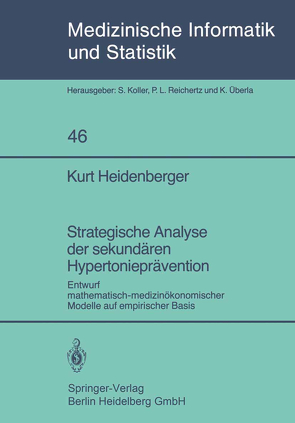 Strategische Analyse der sekundären Hypertonieprävention von Heidenberger,  K.