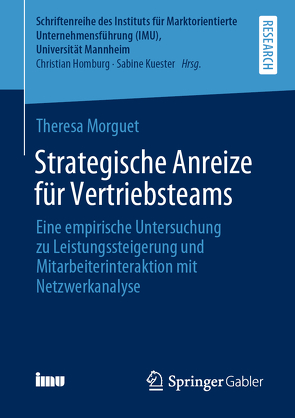Strategische Anreize für Vertriebsteams von Morguet,  Theresa