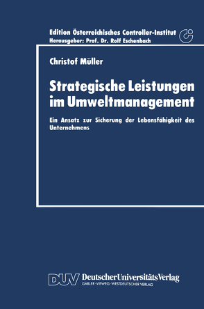 Strategische Leistungen im Umweltmanagement von Mueller,  Christof