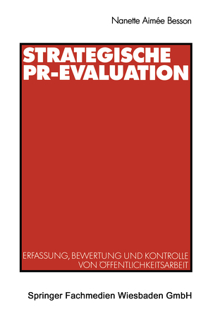 Strategische PR-Evaluation von Besson,  Nanette
