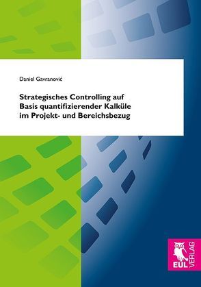 Strategisches Controlling auf Basis quantifizierender Kalküle im Projekt- und Bereichsbezug von Gavranovic,  Daniel