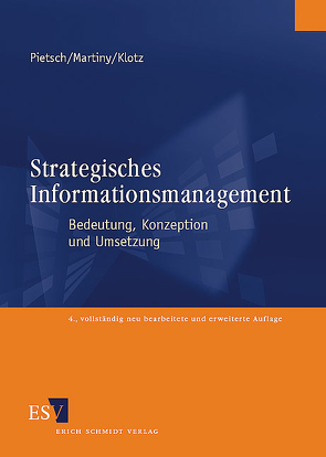 Strategisches Informationsmanagement von Klotz,  Michael, Martiny,  Lutz, Pietsch,  Thomas