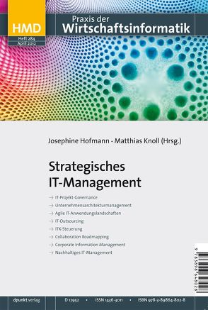 Strategisches IT-Management von Hofmann,  Josephine, Knoll,  Matthias