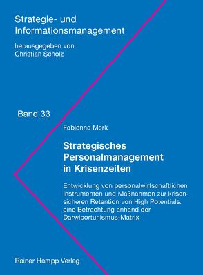 Strategisches Personalmanagement in Krisenzeiten von Merk,  Fabienne