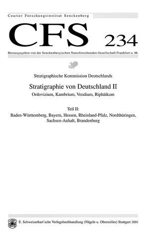 Stratigraphie von Deutschland II: Ordovizium, Kambrium, Vendium, Riphäikum von Anderle,  H J, Bankwitz,  E