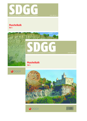 Stratigraphie von Deutschland XIII Muschelkalk Teil I + II von Hagdorn,  Hans (Koord.), Simon,  Theo (Red.)