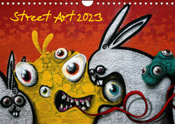 Street-Art 2023 / CH-Version (Wandkalender 2023 DIN A4 quer) von Stolzenburg,  Kerstin