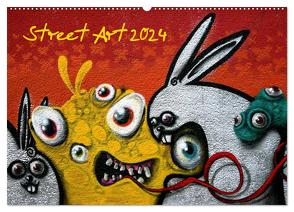 Street-Art 2024 (Wandkalender 2024 DIN A2 quer), CALVENDO Monatskalender von Stolzenburg,  Kerstin