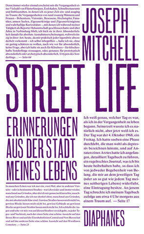 Street Life von Mitchell,  Joseph, Schulz,  Sabine