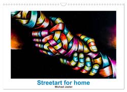 Streetart for home Michael Jaster (Wandkalender 2024 DIN A3 quer), CALVENDO Monatskalender von Jaster,  Michael