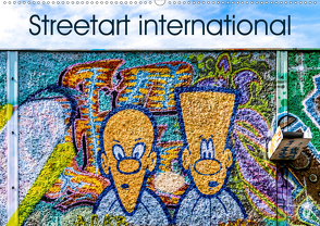 Streetart international (Wandkalender 2020 DIN A2 quer) von Berlin, Schoen,  Andreas