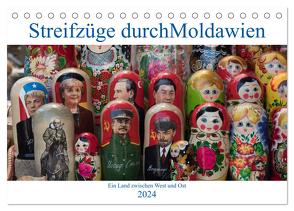 Streifzüge durch Moldawien (Tischkalender 2024 DIN A5 quer), CALVENDO Monatskalender von Hegerfeld-Reckert,  Anneli