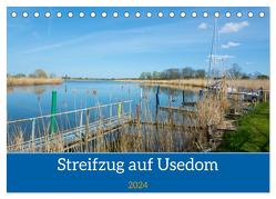 Streifzug auf Usedom (Tischkalender 2024 DIN A5 quer), CALVENDO Monatskalender von Kulisch,  Christiane