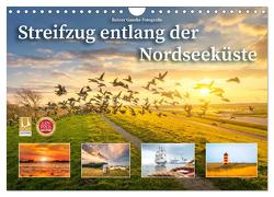 Streifzug entlang der Nordseeküste (Wandkalender 2024 DIN A4 quer), CALVENDO Monatskalender von Ganske Fotografie,  Rainer