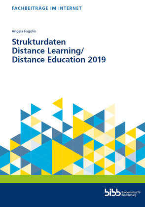Strukturdaten Distance Learning/Distance Education 2019 von Fogolin,  Angela