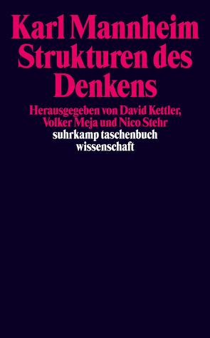 Strukturen des Denkens von Kettler,  David, Mannheim,  Karl, Meja,  Volker, Stehr,  Nico