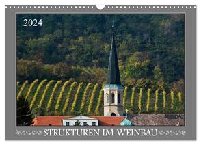 Strukturen im Weinbau (Wandkalender 2024 DIN A3 quer), CALVENDO Monatskalender von Braun,  Werner