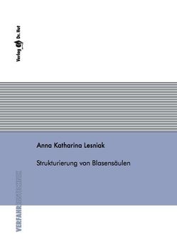 Strukturierung von Blasensäulen von Lesniak,  Anna Katharina