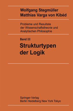Strukturtypen der Logik von Varga von Kibéd,  Matthias