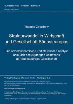 Strukturwandel in Wirtschaft und Gesellschaft Südosteuropas von Zotschew,  Theodor