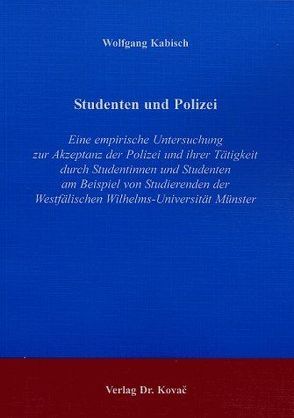 Studenten und Polizei von Kabisch,  Wolfgang