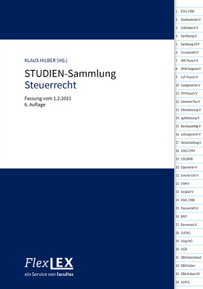STUDIEN-Sammlung Steuerrecht von Hilber,  Klaus