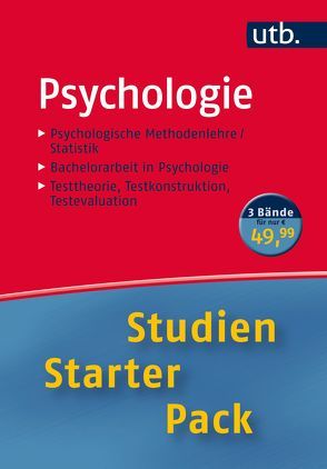 Studien-Starter-Pack Psychologie von Imhof,  Margarete, Leonhart,  Rainer, Pospeschill,  Markus, Spaeth-Hilbert,  Tatjana