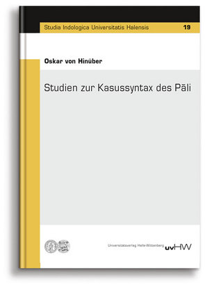 Studien zur Kasussyntax des Pāli von von Hinüber,  Oskar