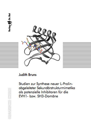 Studien zur Synthese neuer L-Prolin-abgeleiteter Sekundärstrukturmimetika als potenzielle Inhibitoren für die EVH1- bzw. SH3-Domäne von Bruns,  Judith