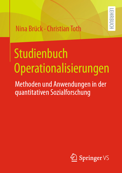 Studienbuch Operationalisierungen von Brück,  Nina, Toth,  Christian