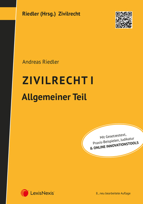 Zivilrecht I – Allgemeiner Teil von Riedler,  Andreas