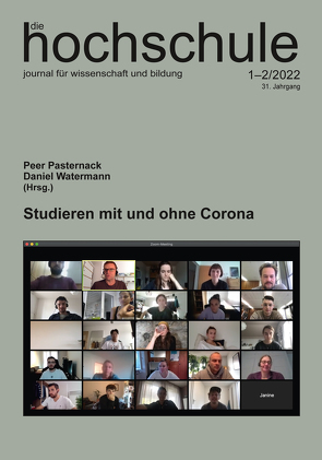 Studieren mit und ohne Corona von Pasternack,  Peer, Watermann,  Daniel