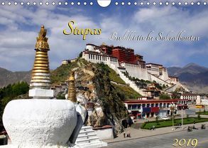 Stupas – Buddhistische Sakralbauten 2019 (Wandkalender 2019 DIN A4 quer) von Bergermann,  Manfred