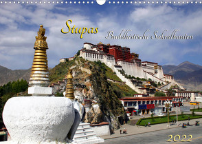 Stupas – Buddhistische Sakralbauten 2022 (Wandkalender 2022 DIN A3 quer) von Bergermann,  Manfred