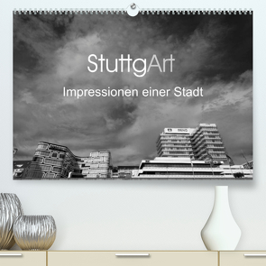StuttgArt – Impressionen einer Stadt (Premium, hochwertiger DIN A2 Wandkalender 2023, Kunstdruck in Hochglanz) von Ridder,  Andy