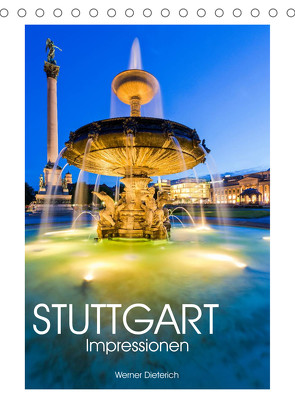 STUTTGART Impressionen (Tischkalender 2022 DIN A5 hoch) von Dieterich,  Werner