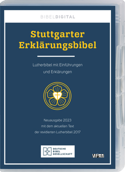 Stuttgarter Erklärungsbibel SEB 2023. CD-ROM von Ego,  Beate, Heckel,  Ulrich, Rösel,  Christoph