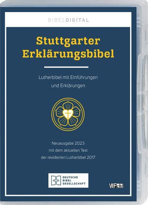 Stuttgarter Erklärungsbibel SEB 2023. CDROM von Ego,  Beate, Heckel,  Ulrich, Rösel,  Christoph