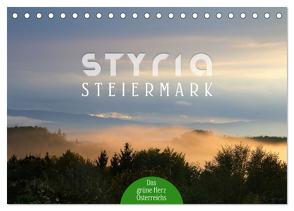 Styria – Steiermark (Tischkalender 2024 DIN A5 quer), CALVENDO Monatskalender von Reichenauer,  Maria