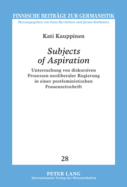 «Subjects of Aspiration» von Kauppinen,  Kati