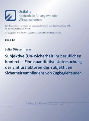 Subjektive (Un-)Sicherheit im beruflichen Kontext von Dösselmann,  Julia