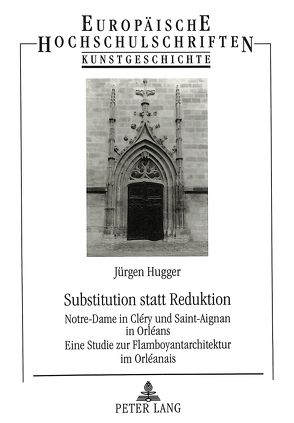 Substitution statt Reduktion von Hugger,  Jürgen