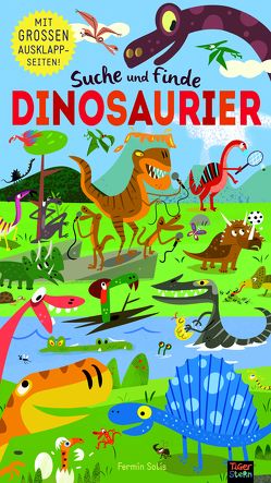 Suche und finde Dinosaurier von Rohrbacher,  Bea, Sólis,  Fermín, Walden,  Libby