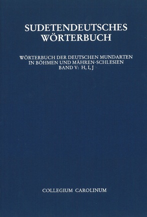 Sudetendeutsches Wörterbuch von Ehrismann,  Otfrid